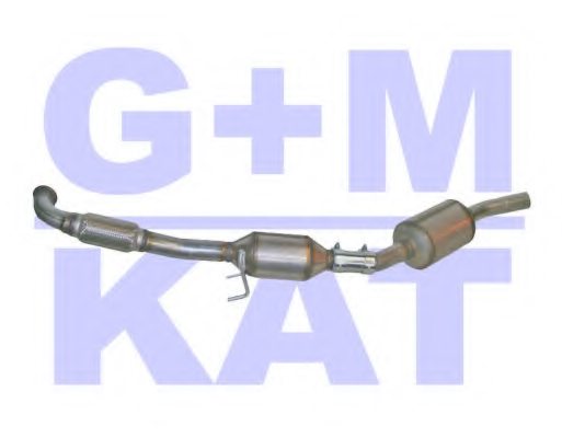 G+M KAT 02.37.024K Retrofit Kit, catalyst/soot particulate filter (combi-system